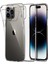Apple iPhone 14 Pro Max ile Uyumlu Kapak 1mm Süper Silikon Şeffaf Kılıf 1