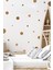 Kahve Tonlarında 103 Adet 8-7-6-5-3,5 cm Puantiyeler Çocuk Bebek Odası Sticker Seti 1