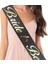 Bride To Be Gold Yazılı Siyah Kuşak 1