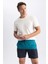 Regular Fit Diz Üstü Deniz Şortu Z8108AZ23HS 3