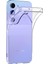 Caseworld Samsung Galaxy A34 ile Uyumlu Kapak 1mm Süper Silikon Şeffaf Kılıf 1