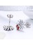 Sterling Silver Ladybug Flower Earrings (Yurt Dışından) 3