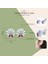 Sterling Silver Ladybug Flower Earrings (Yurt Dışından) 4