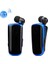 K39 Titreşimli Uyarı Giyim Klipsleri Eller Bluetooth Kulaklık Siyah (Yurt Dışından) 2
