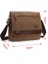 Retro Kanvas Çanta Crossbody Omuz Çantası (Yurt Dışından) 2