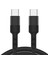 Esnek USB C Veri Hattı Kablosu Örgülü Erkek Akıllı Telefonlar Için Erkek Dizüstü Bilgisayarlar 200CM Siyah (Yurt Dışından) 2