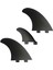 3pcs Surfboard Fin Hızlı Serbest Bırakma Sörf Fin Deliksiz Aksesuar Için (Yurt Dışından) 3