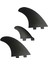3pcs Surfboard Fin Hızlı Serbest Bırakma Sörf Fin Deliksiz Aksesuar Için (Yurt Dışından) 4