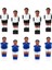 10X Foosball Erkekler Futbol Oyuncuları Oyuncaklar Masa Futbolu Erkek Oyuncu Oyuncakları (Yurt Dışından) 2