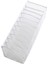 Beyaz 11 Izgaraları Düzenleyen Iç Çamaşırı Eşarpları Için Katlanabilir Iç Çamaşırı Depolama Bölücü Kutuları (Yurt Dışından) 5