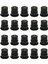 Kauçuk Cowls Fineder Pirinç Ekle Metrik Aksesuar 20X M6 (Yurt Dışından) 5