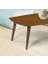 Orta Sehpa Osm Oval Model Kayın Torna Retro Ayak Parlak Ceviz Tabla Itinalı Paket ve Kargo Kutu Da Sevk 4