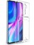 Xiaomi Redmi Note 8 Pro ile Uyumlu Kartlıklı Kartvizitli Şeffaf Telefon Kılıfı 5