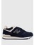 Lacivert Deri Erkek Sneaker 1