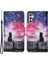 Samsung Galaxy A14 Için 5g Çapraz Doku Pu Deri Deri Dönüş Stand Desen Desen Baskı Manyetik Kapatma Folio Cüzdan Telefon Kapağı Kayışlı (Yurt Dışından) 1