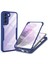 Pet Screen Koruyucu + Akrilik + Tpu Tam Kapak Hibrit Telefon Kılıfı Samsung Galaxy S22 5g - Lacivert (Yurt Dışından) 1