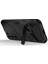 Kickstand Tasarım Esnek Tpu + Sabit Pc Back Telefon Kapağı Samsung Galaxy S22 5g Için Çizelge Anti Cep Telefonu Kılıfı - Siyah (Yurt Dışından) 4