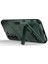 Kickstand Tasarım Esnek Tpu + Sabit Pc Back Telefon Kapağı Samsung Galaxy S22 5g Için Çizelge Anti Cep Telefonu Kılıfı - Yeşil (Yurt Dışından) 4