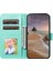 Samsung Galaxy S22 5g Için Tpu+Pu Deri Cüzdanı Kapsayan Anti-Çizim Telefonu - Yeşil (Yurt Dışından) 4