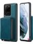 Samsung Galaxy S20 Ultra 4G/S20 Ultra 5g Fermuar Pu Deri Kaplamalı Tpu Kapak Kickstand Söndürülebilir Telefon Kılıfı (Yurt Dışından) 1
