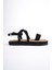 MBFRD22105-S Kadın Platform Halat Ip Sandalet 4