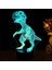 Çocuklar Için Hockey Player 3D Gece Işığı Lambaları 7 LED Dinozor (Yurt Dışından) 2