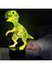 Çocuklar Için Hockey Player 3D Gece Işığı Lambaları 7 LED Dinozor (Yurt Dışından) 4