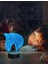 Çocuklar Için 3D Gece Işıkları Horse Head Illus Ebeveyn (Yurt Dışından) 3