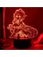 Clyartps-Anime Genshin Impact Keqing 3D Night Lamp Ebeveyn (Yurt Dışından) 2