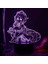 Clyartps-Anime Genshin Impact Keqing 3D Night Lamp Ebeveyn (Yurt Dışından) 4