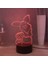Winnie 3D LED Gece Lambası, Piglet 3D Acry Ebeveyn (Yurt Dışından) 1