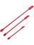 3 Adet Mini Silikon Spatula Seti Minik Spatula Mini Kavanoz Sıyırıcı Makyaj Kırmızısı (Yurt Dışından) 2