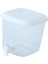 3.5l Büyük Kapasiteli Soğuk Su Jug Buzdolabı Ketimsi Içecek Beyaz 13.5X16.5X17CM (Yurt Dışından) 2