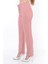 Kadın Beli Lastikli Aerobin Pantolon Toz Pembe 5