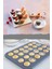 Tilbe Home Muffin Kalıbı 24'Lü Mini Cupcake Fırın Kapsülü Kek Browni Kekstra Kurabiye Kalıbı Muffin Baking Pan 4