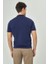 Basic Polo Yaka Lacivert Triko Erkek T-Shirt TR23Y23106_39 2