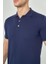 Basic Polo Yaka Lacivert Triko Erkek T-Shirt TR23Y23106_39 3