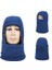 Maskeli Kışlık Rüzgar Geçirmez Şapka (Mavi) (Yurt Dışından) 1