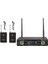 WM-325 Yaka + Yaka Iki Kanal Uhf Telsiz Mikrofon 1