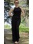 Halter Yaka Kolsuz Bluz Alt Bol Paça Pantolon Bürümcük Kumaş Takım 4