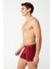80488 Erkek Modal 2'li Boxer-Bordo&Siyah 5