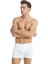 Erkek Beyaz Pamuklu Boxer 9233 2