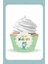 Baby Dinozor Temalı Cupcake Sargısı 8'li 1