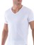 Silver V Yaka Kısa Kol Beyaz T-Shirt 9308 1