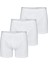 Tender Cotton 3'lü Beyaz Boxer 9673 - 950 1
