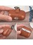 Airpods 3. Nesil Kulaklık ve Şarj Ünitesi Için Deri Desenli Askılı Kılıf 4