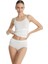 Essential Büyük Beden Yüksek Bel Krem Slip 1307 1