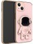 Apple iphone 11 Pro Max Uyumlu Kılıf Astronot Gizli Standlı Silikon Tutuculu Katlanabilir Lazer Tpu 1
