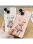 Apple iphone 13 Uyumlu Kılıf Baby Gizli Standlı Silikon Tutuculu Katlanabilir Lazer Tpu 5