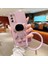 Apple iphone 11 Pro Uyumlu Kılıf Astronot Halkalı Gizli Standlı Silikon Tutuculu Katlanabilir Lazer Tpu 3